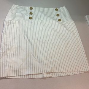Ann Taylor button sailor skirt